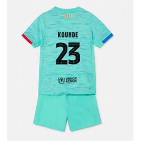 Barcelona Jules Kounde #23 3rd Trikot 2023-24 Kurzarm (+ kurze hosen)